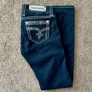 Rock Revival Skinny Denim Jeans Size 27